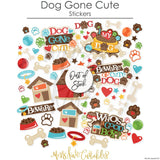 Bargain Bin - Dog Gone Cute Paper & Sticker Kit 12X12 (Ds)