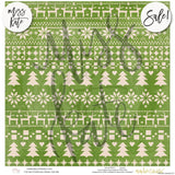 Bargain Bin - Fair Isle Christmas 6X6 Paper Pack (Ss)