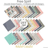 Bargain Bin - Free Spirit Paper & Sticker Kit 12X12 (Ds)