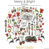 Bargain Bin - Merry And Bright Paper & Sticker Kit 12X12 (Ds)