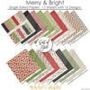 Bargain Bin - Merry & Bright Paper Pack 12X12 (Ss)