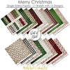Bargain Bin - Merry Christmas Paper Pack 12X12 (Ss)