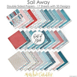 Sail Away - Paper & Sticker Kit 12X12 (Ds)