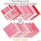 Bargain Bin - Sending Love Paper Pack 12X12 (Ss)