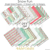Snow Fun - Paper Pack 12X12 (Ss)