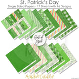 Bargain Bin - St. Patricks Day Paper Pack 12X12 (Ss)