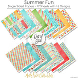 Bargain Bin - Summer Fun Paper Pack 12X12 (Ss)