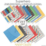 Bargain Bin - Superhero Paper Pack 12X12 (Ss)