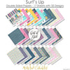Bargain Bin - Surfs Up Paper & Sticker Kit 12X12 (Ds)