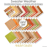 Sweater Weather - Paper & Sticker Kit 12X12 (Ds)