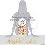 Bargain Bin - Sweater Weather Stickers