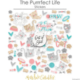 Bargain Bin - The Purrrfect Life Paper & Sticker Kit 12X12 (Ds)
