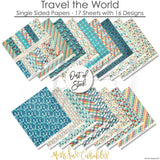 Bargain Bin - Travel The World Paper Pack 12X12 (Ss)