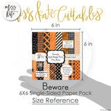 Beware - 6X6 Paper Pack (Ss)