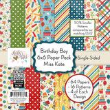 Birthday Boy - 6X6 Paper Pack (Ss)