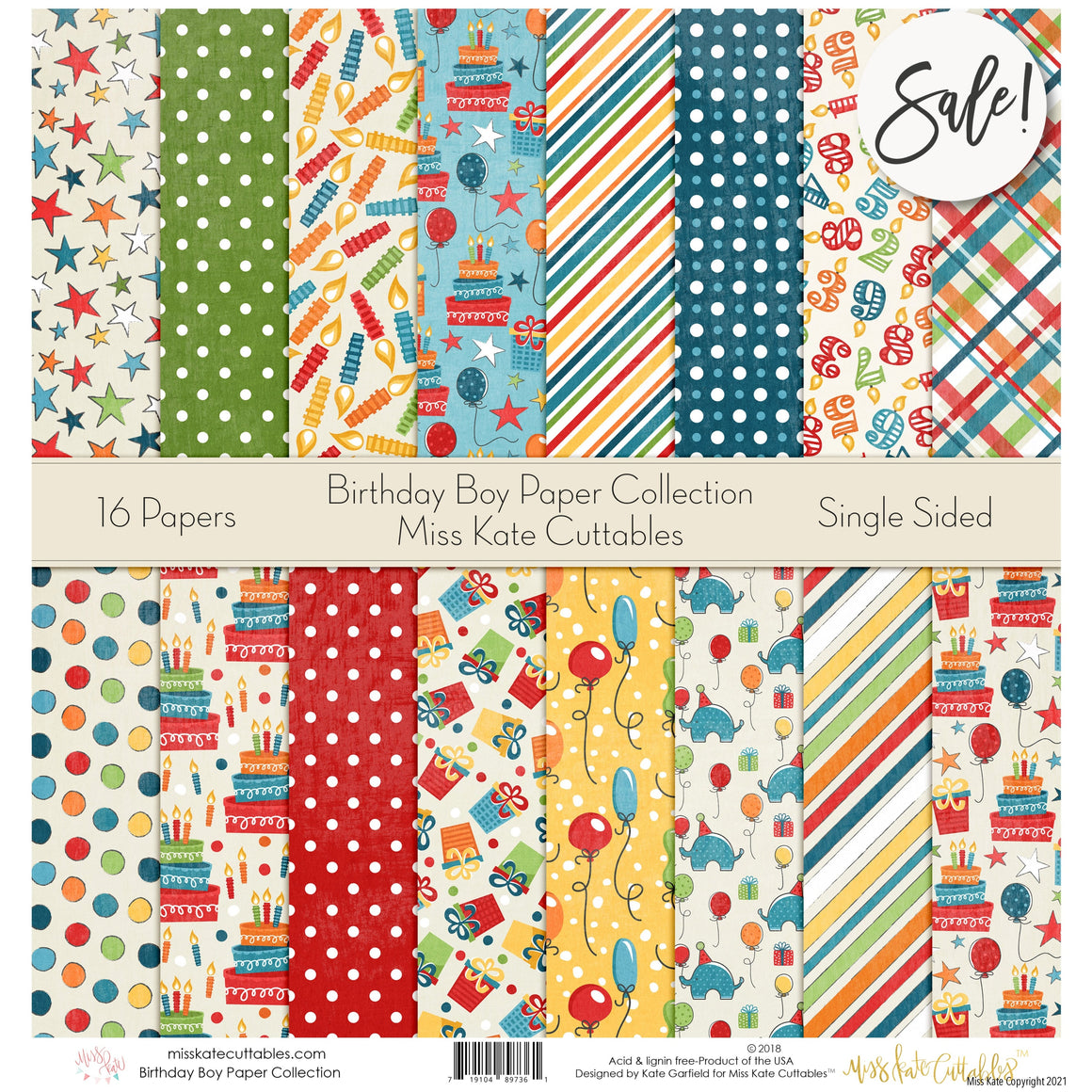 A Pirate's Life - Scrapbook Paper Pack – MISS KATE