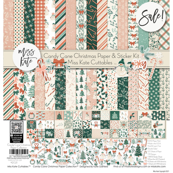 White Christmas - Paper & Sticker Kit