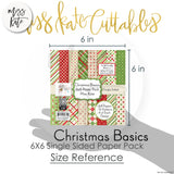 Christmas Basics - 6X6 Paper Pack (Ss)