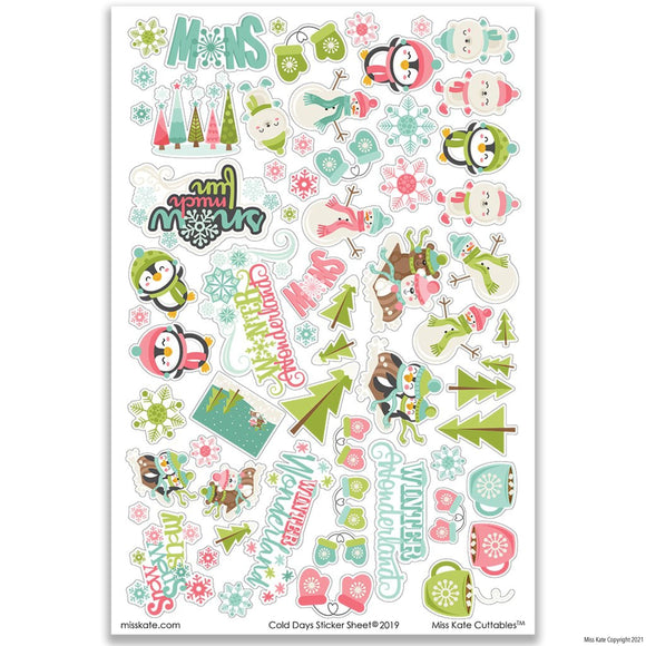 Fall Floral - Sticker Sheet Stickers Fall, planner stickers, – MISS KATE