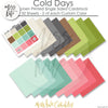Cold Days - Linen Printed Smooth Cardstock Single-Sided