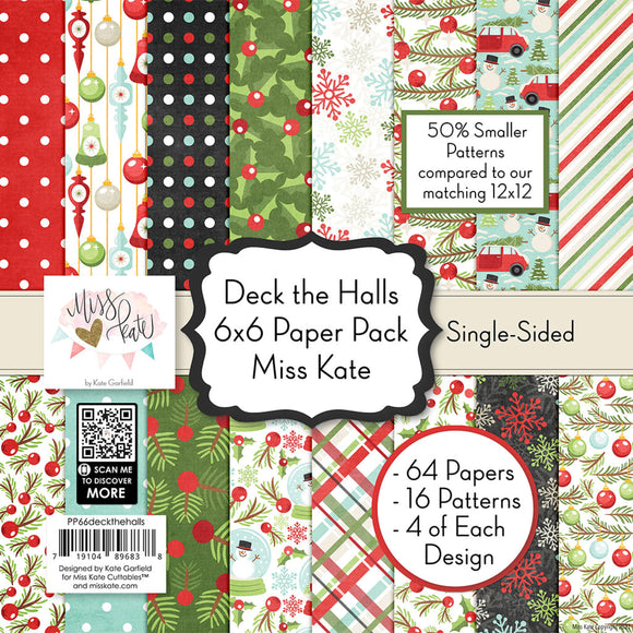 Deck The Halls - 6X6 Paper Pack (Ss)
