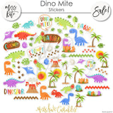 Dino Mite - Paper & Sticker Kit 12X12 (Ds)