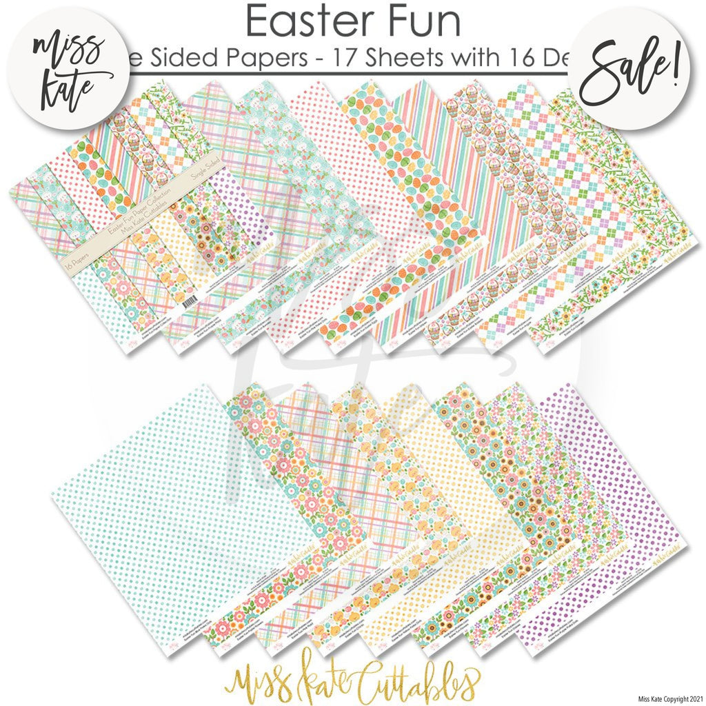 Easter Fun - Scrapbook Paper Pack – MISS KATE