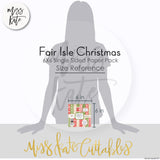 Fair Isle Christmas - 6X6 Paper Pack (Ss)