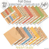 Fall Days - Paper Pack 12X12 (Ss)