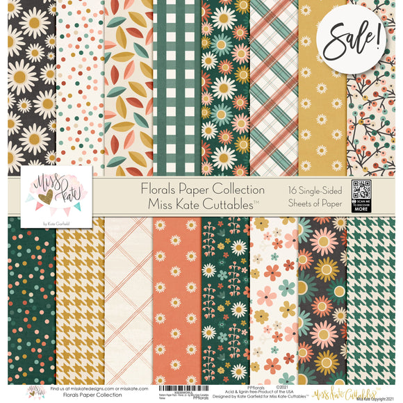 Florals - Paper Pack 12X12 (Ss)