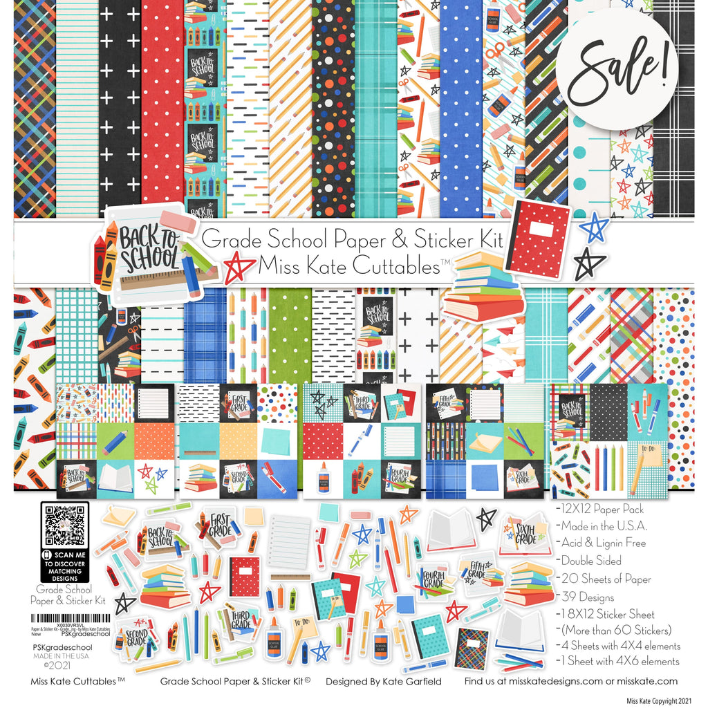 Paper Design Class Sample Scrapbook Paper Designs School