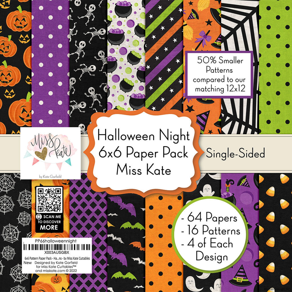 Papier De Riz Halloween - 6 Feuilles 20x26,6 Cm - Pour Scrapbooking, Découpage, Loisirs Créatifs