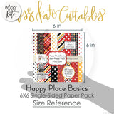Happy Place Basics - 6X6 Paper Pack (Ss)