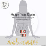 Happy Place Basics - 6X6 Paper Pack (Ss)