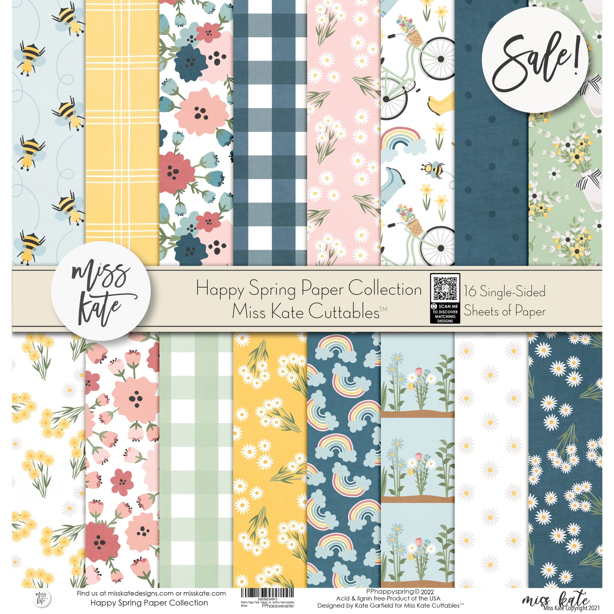Happy Place Basics - for Disney - Scrapbook Paper Pack – MISS KATE
