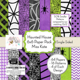 Haunted House - 6X6 Paper Pack (Ss)