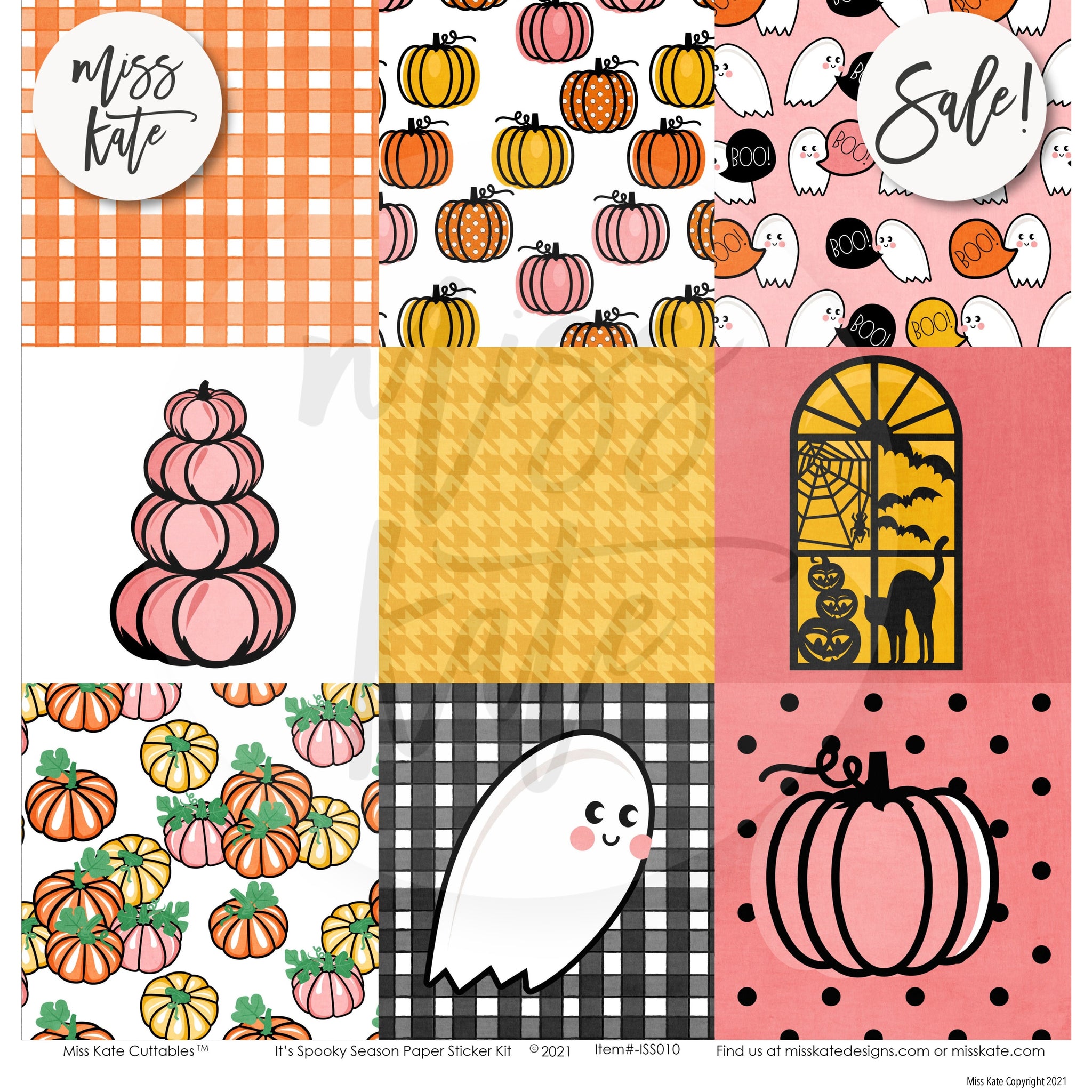 Scary Cute Halloween Printer Paper - 60 Sheets Bats & Ghosts Design For Inkjet/Laser - View #7