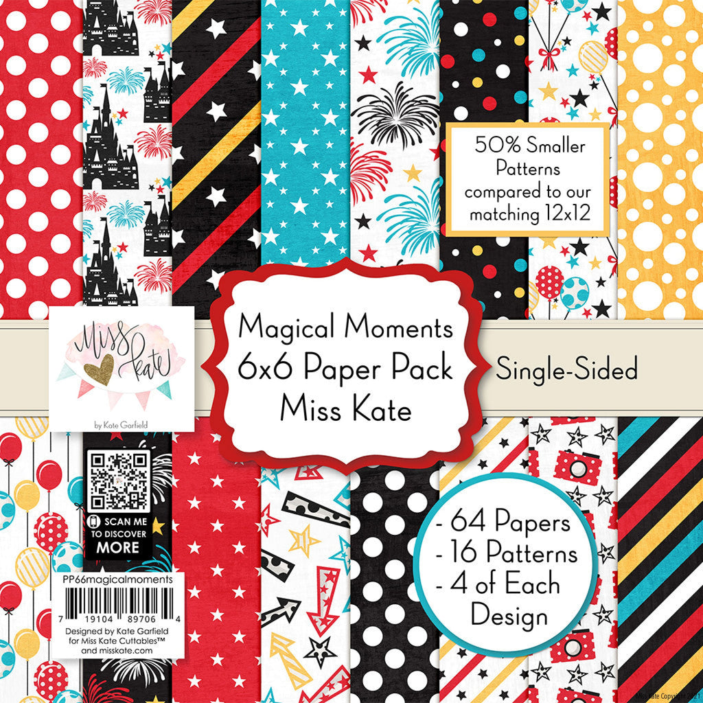 Magical Moments - For Disney 6X6 Paper Pack (Ss)