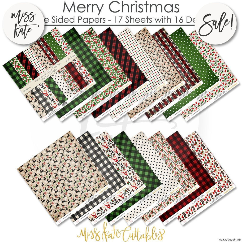 Be Merry Collection, Glee, Christmas, scrapbook paper,12x12