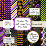 October 31St - 6X6 Paper Pack (Ss)
