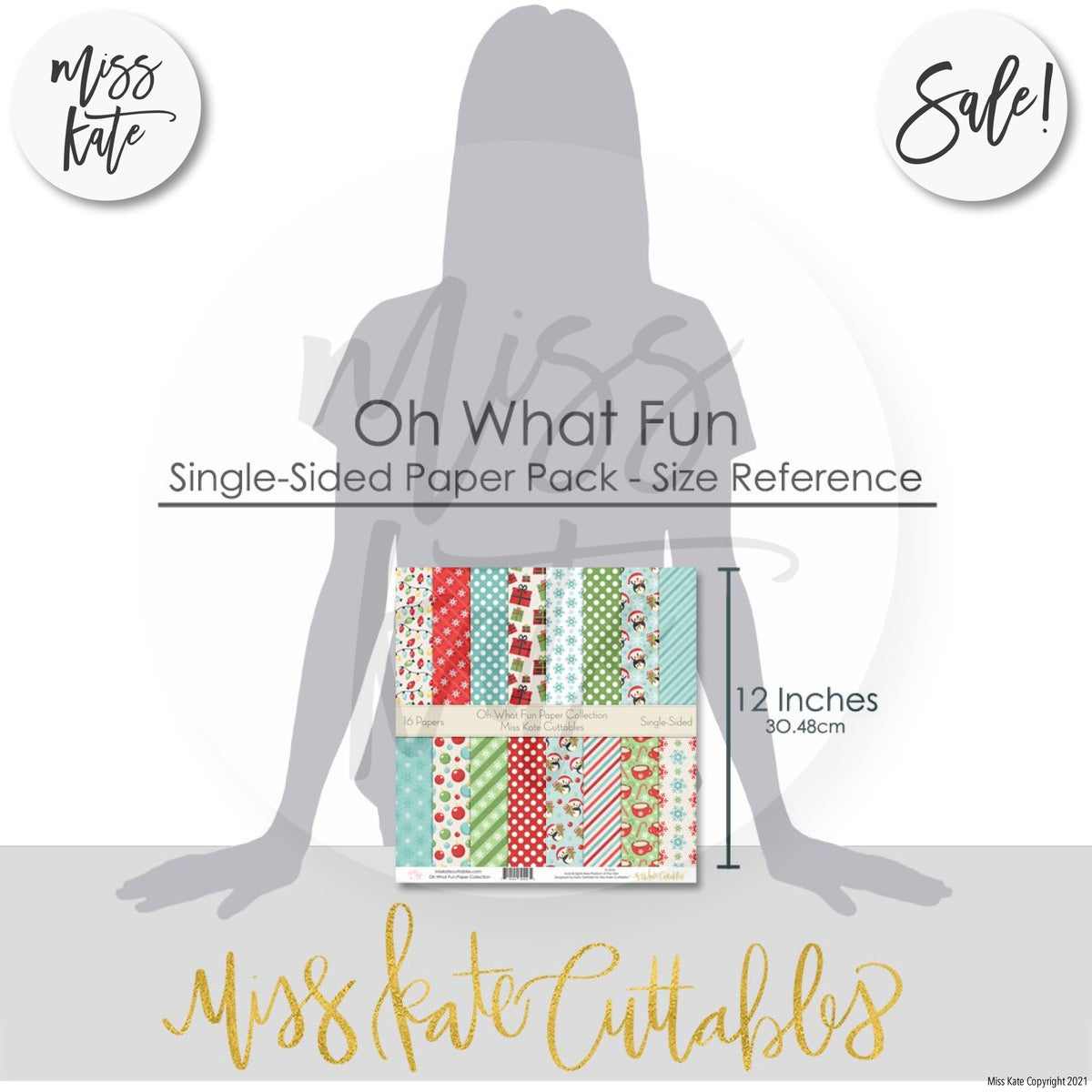 Oh What Fun - Scrapbook Paper Pack – MISS KATE