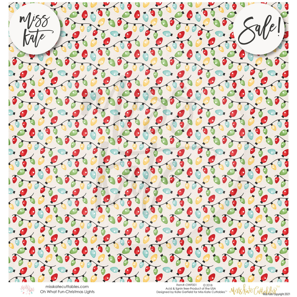 Oh What Fun - Scrapbook Paper Pack – MISS KATE
