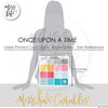 Once Upon A Time - Linen Printed Smooth Cardstock Single-Sided