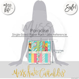 Paradise - Paper Pack 12X12 (Ss)