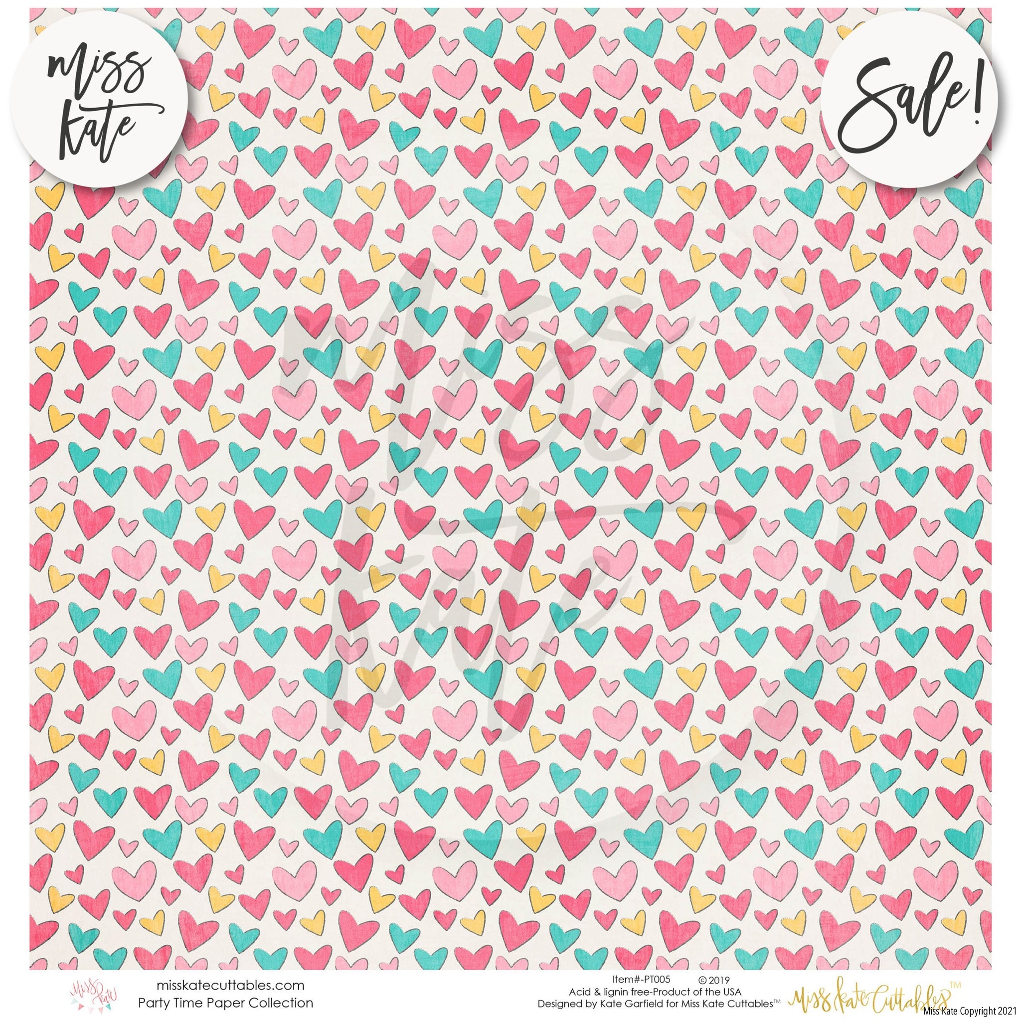 Party Time - Birthday Scrapbook Paper Pack – MISS KATE