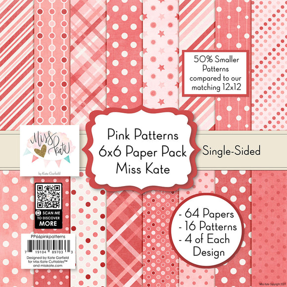 Pink Patterns - 6X6 Paper Pack (Ss)