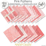 Pink Patterns - Paper Pack 12X12 (Ss)