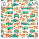 Pumpkin Patch - Paper & Sticker Kit 12X12 (Ds)