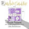 Purple Patterns - 6X6 Paper Pack (Ss)
