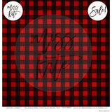 Red & Black Buffalo Check - Double-Sided Paper Pack 12X12 (Ds)